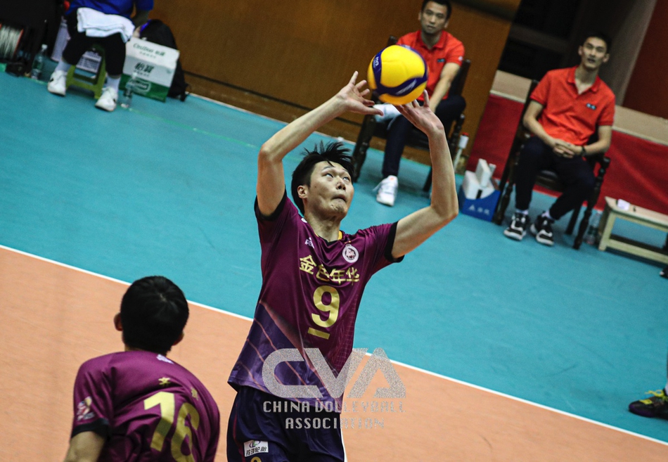 全锦赛上海男排3-1广东