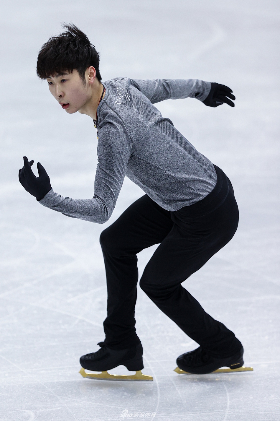 金博洋备战四大洲锦标赛