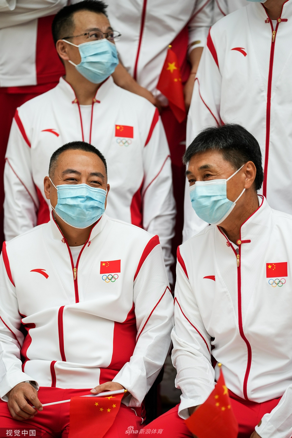 国乒女排参加奥运誓师大会