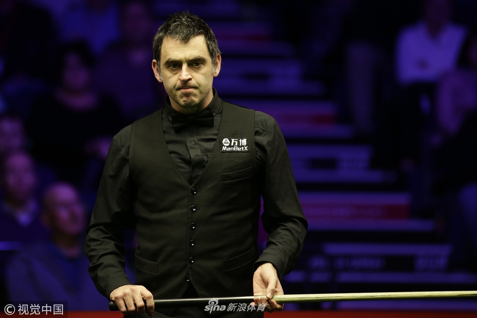 威尔士赛首轮奥沙利文4-2林杉峰