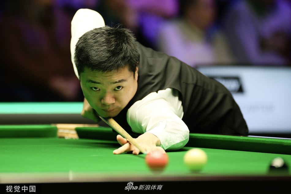 英锦赛丁俊晖6-4卡特晋级16强