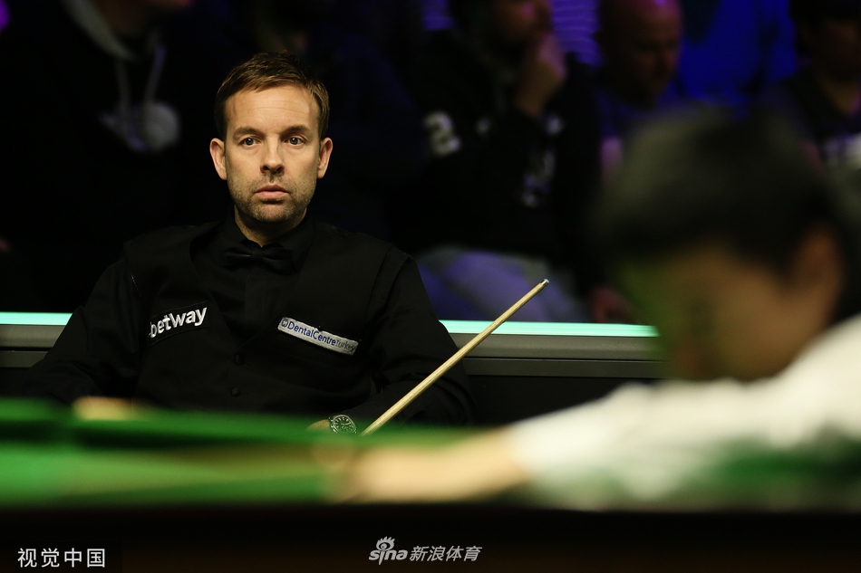 英锦赛丁俊晖6-4卡特晋级16强