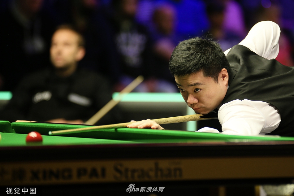 英锦赛丁俊晖6-4卡特晋级16强