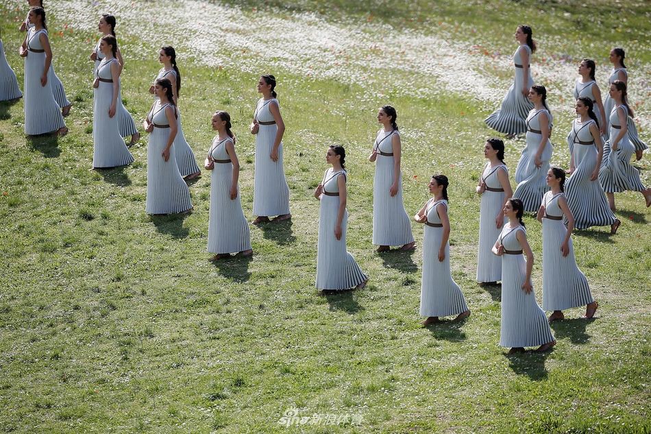 奥运圣火采集仪式进行彩排