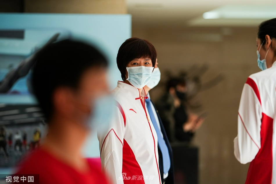 国乒女排参加奥运誓师大会