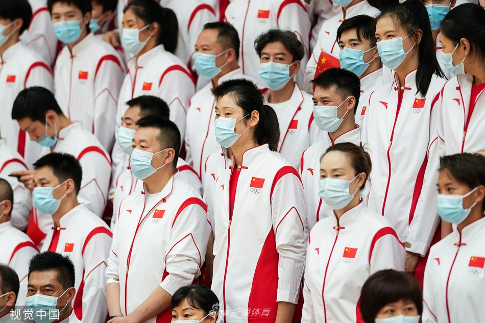 国乒女排参加奥运誓师大会