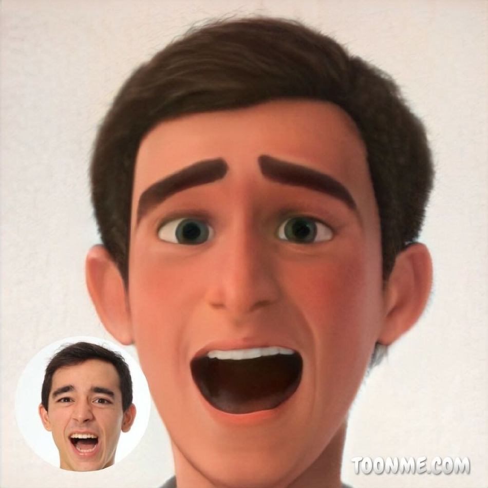 乒乓球选手们的迪士尼卡通照