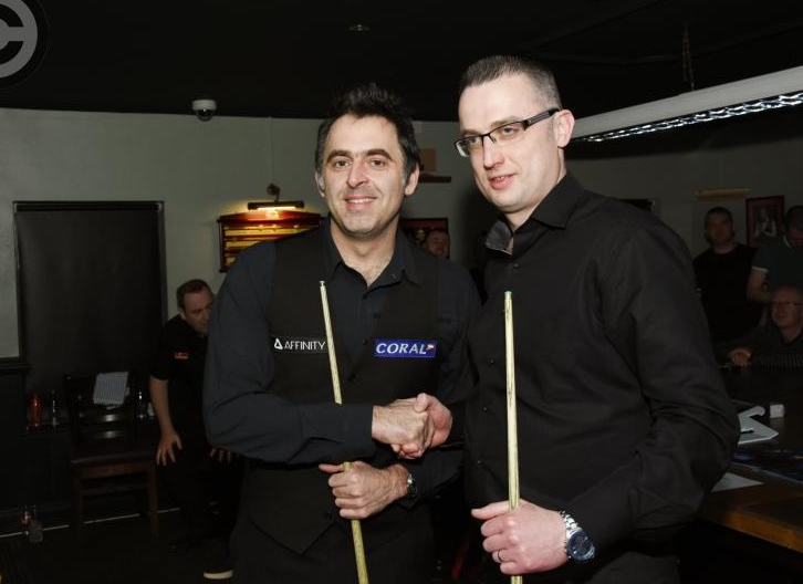 奥沙利文参加表演赛