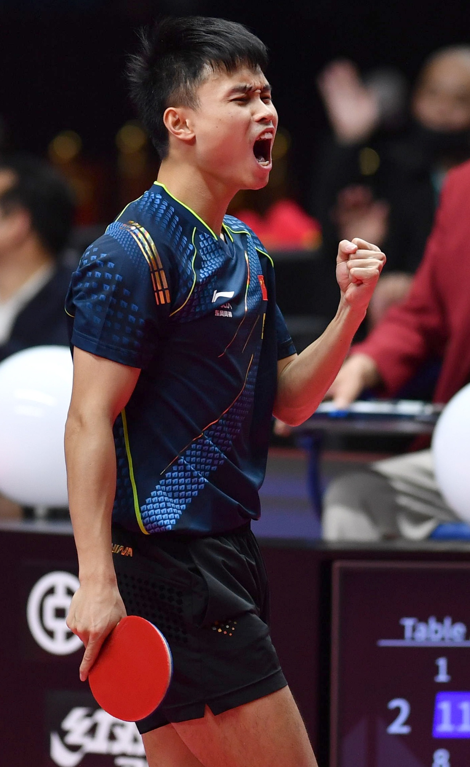 奥运模拟赛周启豪4-2樊振东夺冠