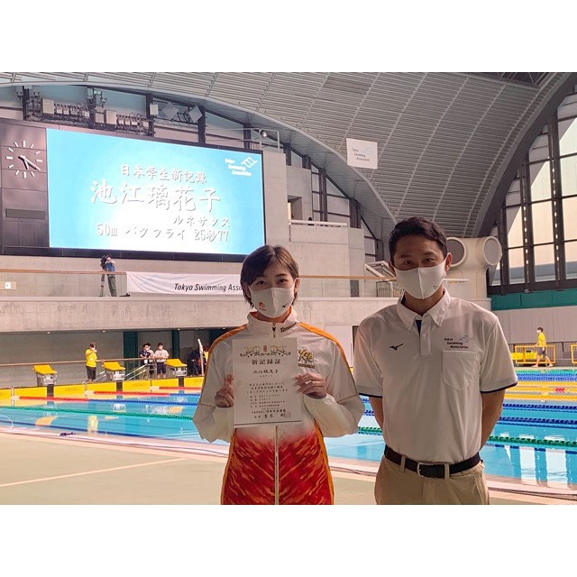 池江璃花子夺复出后首冠