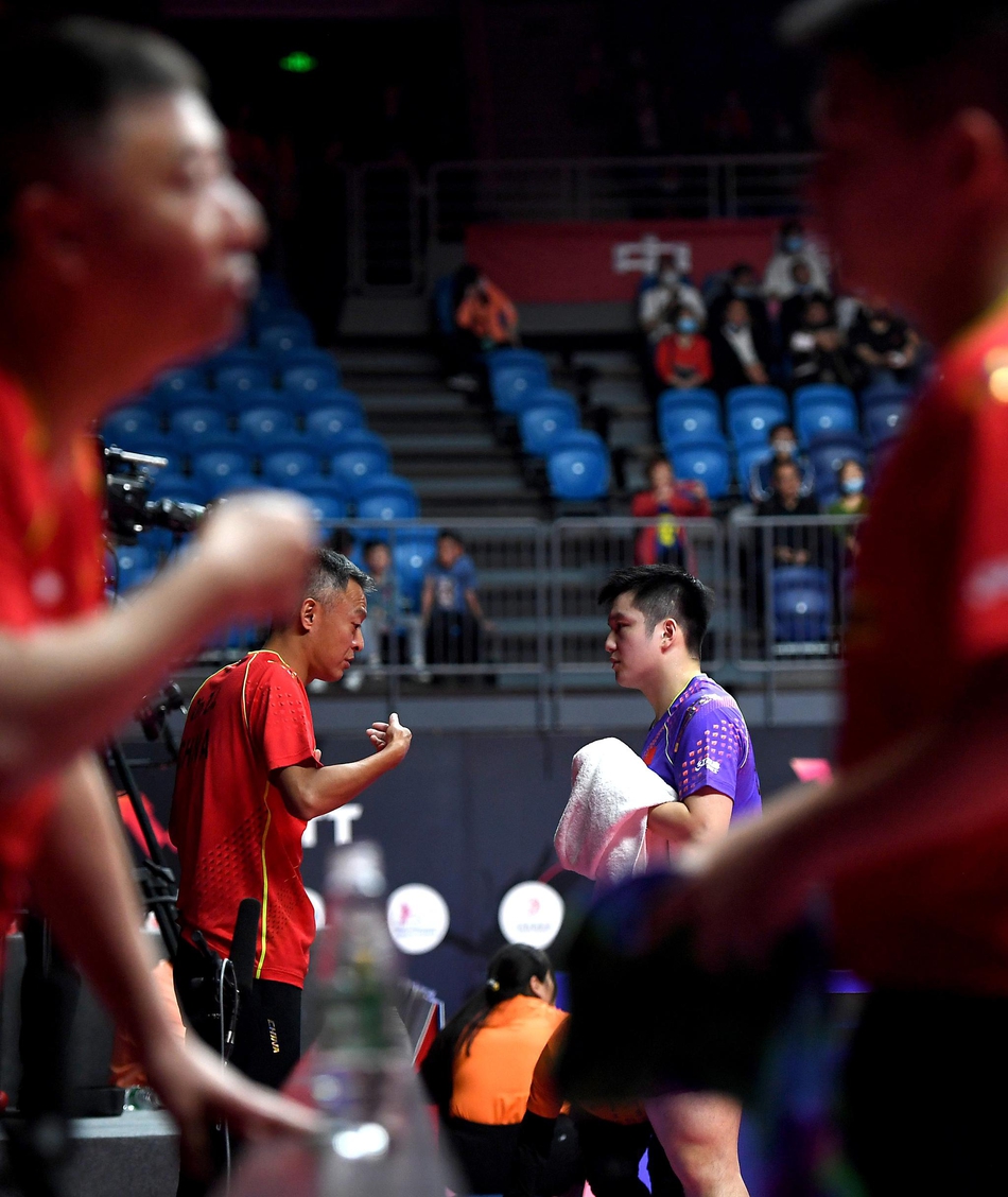 奥运模拟赛樊振东晋级四强