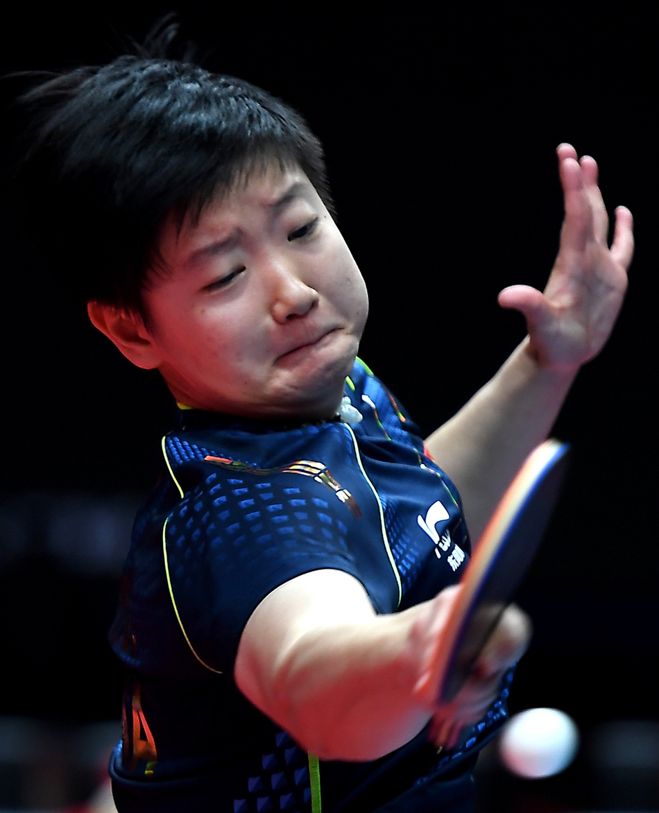 奥运模拟赛孙颖莎晋级女单决赛