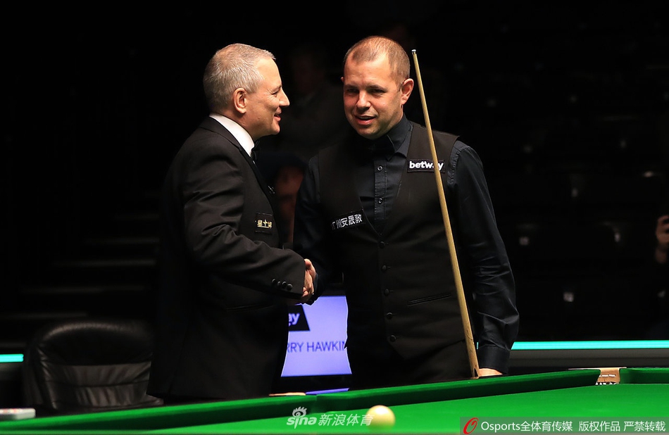 英锦赛霍金斯轰147