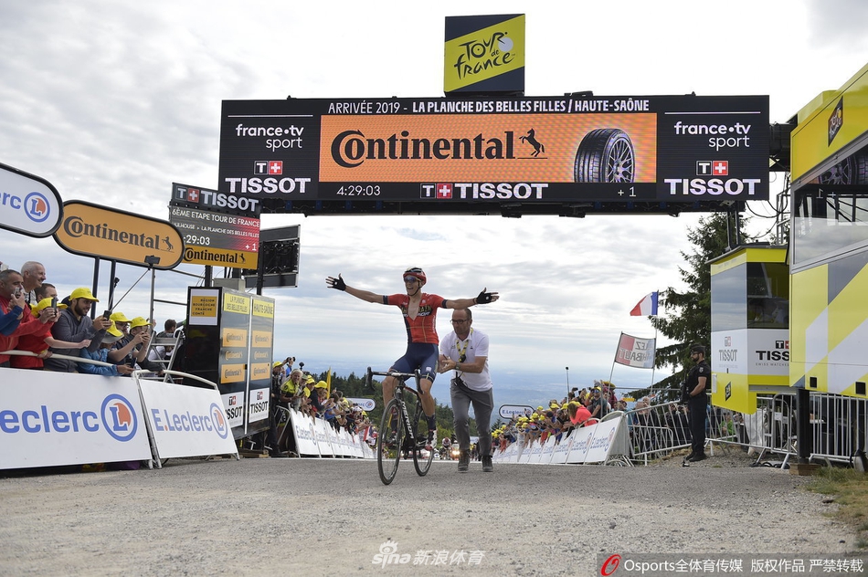 环法第6赛段特温获得赛段冠军