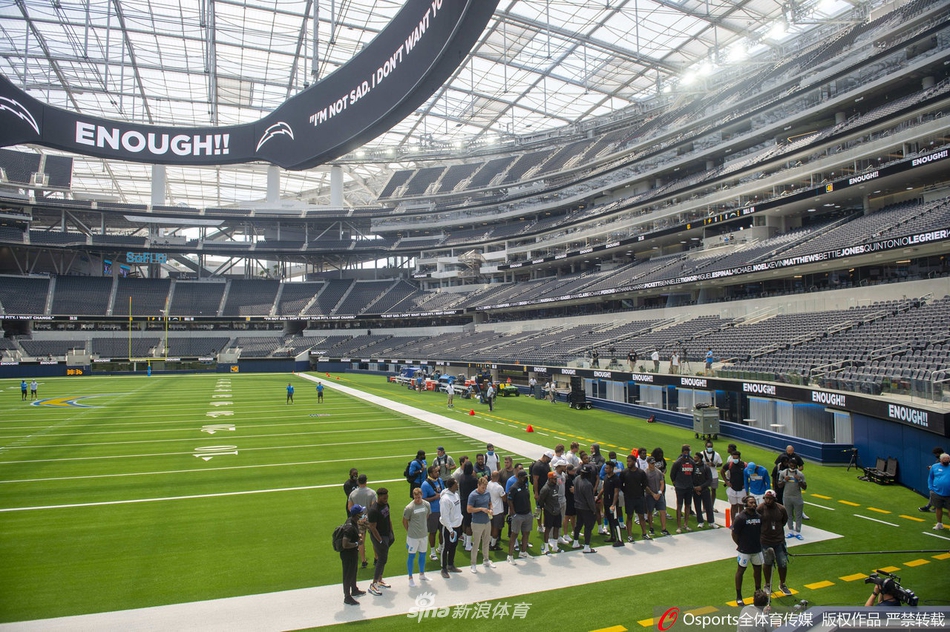 NFL洛杉矶闪电队罢赛抗议