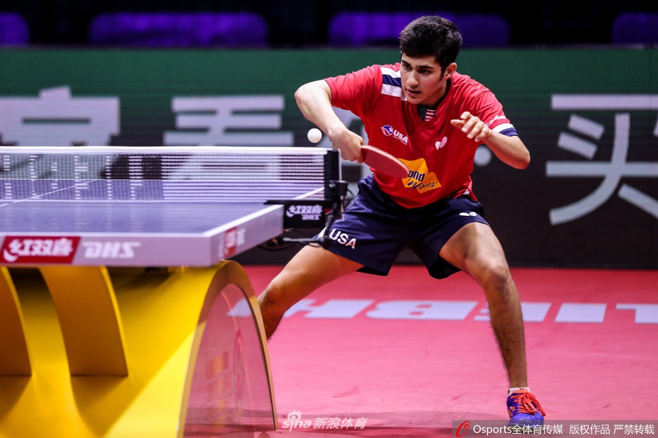 世乒赛次轮马龙4-1卡纳克
