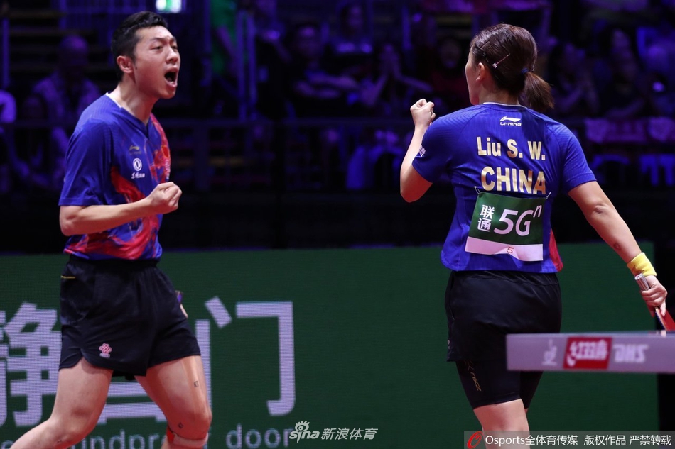 许昕/刘诗雯4-0樊振东/丁宁