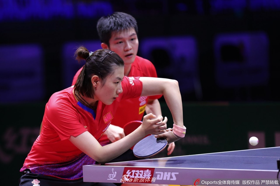 许昕/刘诗雯4-0樊振东/丁宁