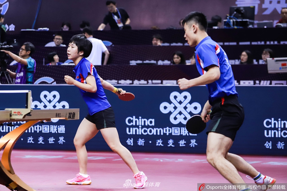 [中乒赛]爆冷！樊振东/丁宁遭朝鲜组合3-0横扫