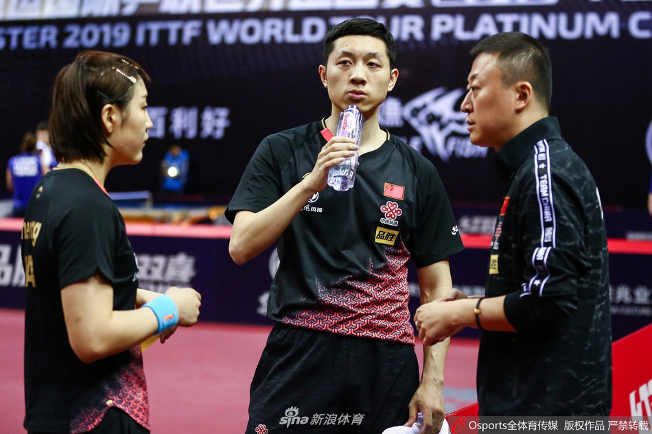 中乒赛许昕/陈梦晋级8强