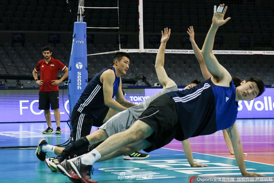 中国男排备战奥运会资格赛