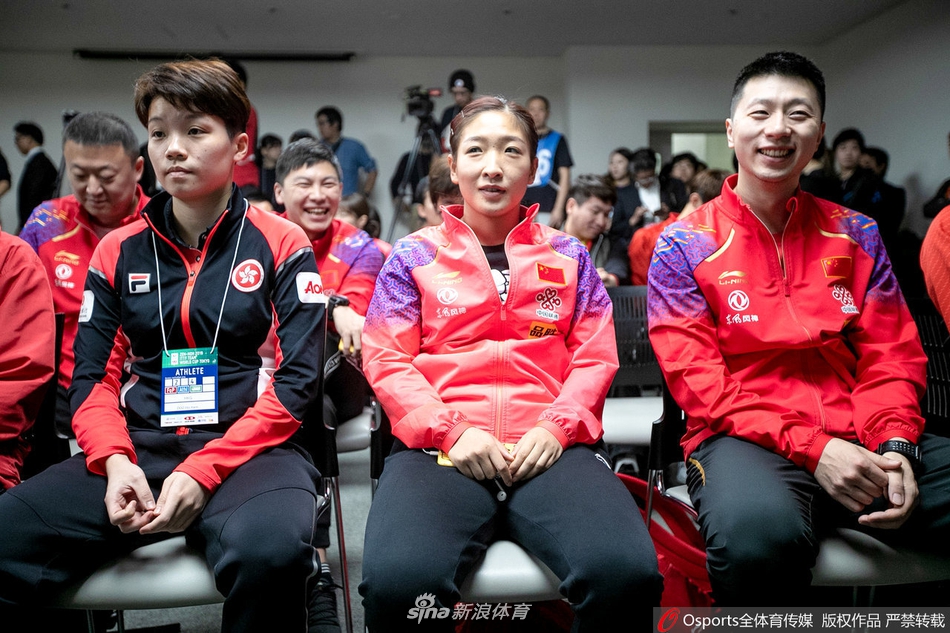 世界杯抽签仪式马龙刘诗雯出席