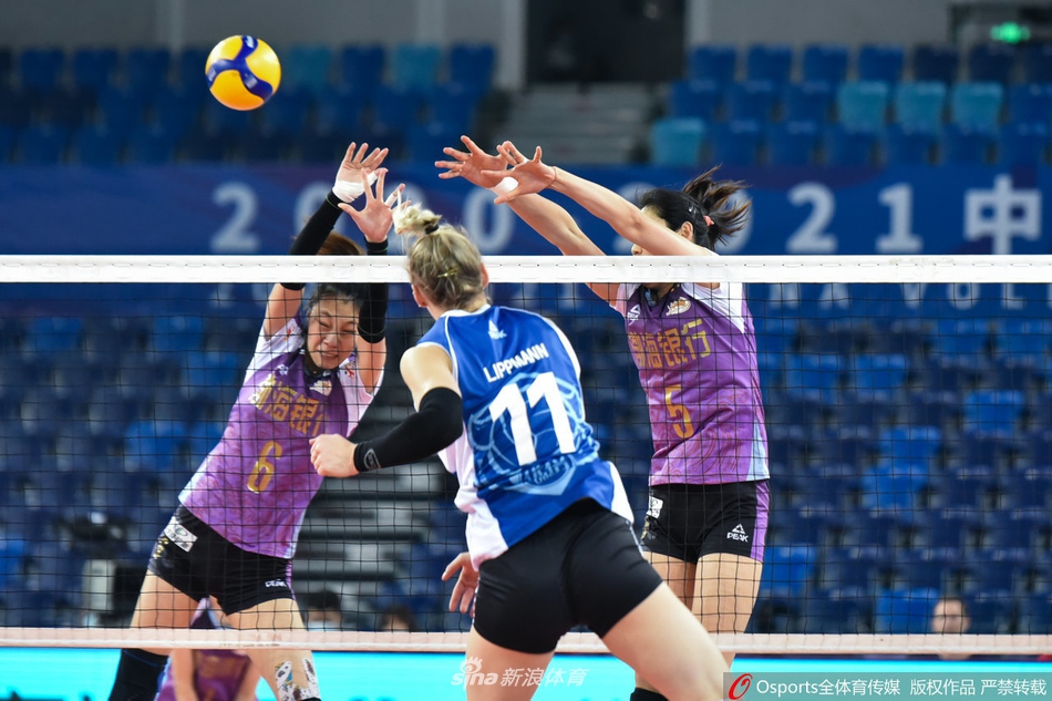 女排联赛六进四天津3-0上海