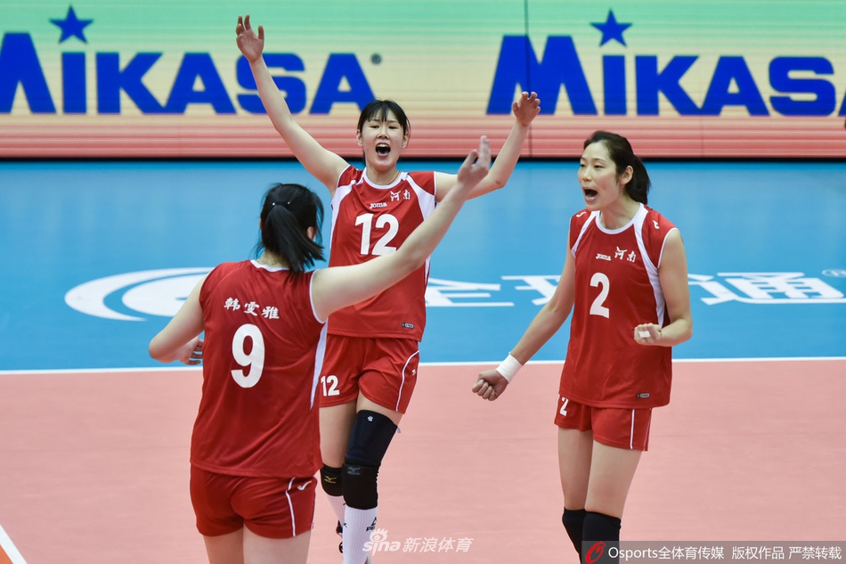 全运预赛朱婷46分河南3-2辽宁