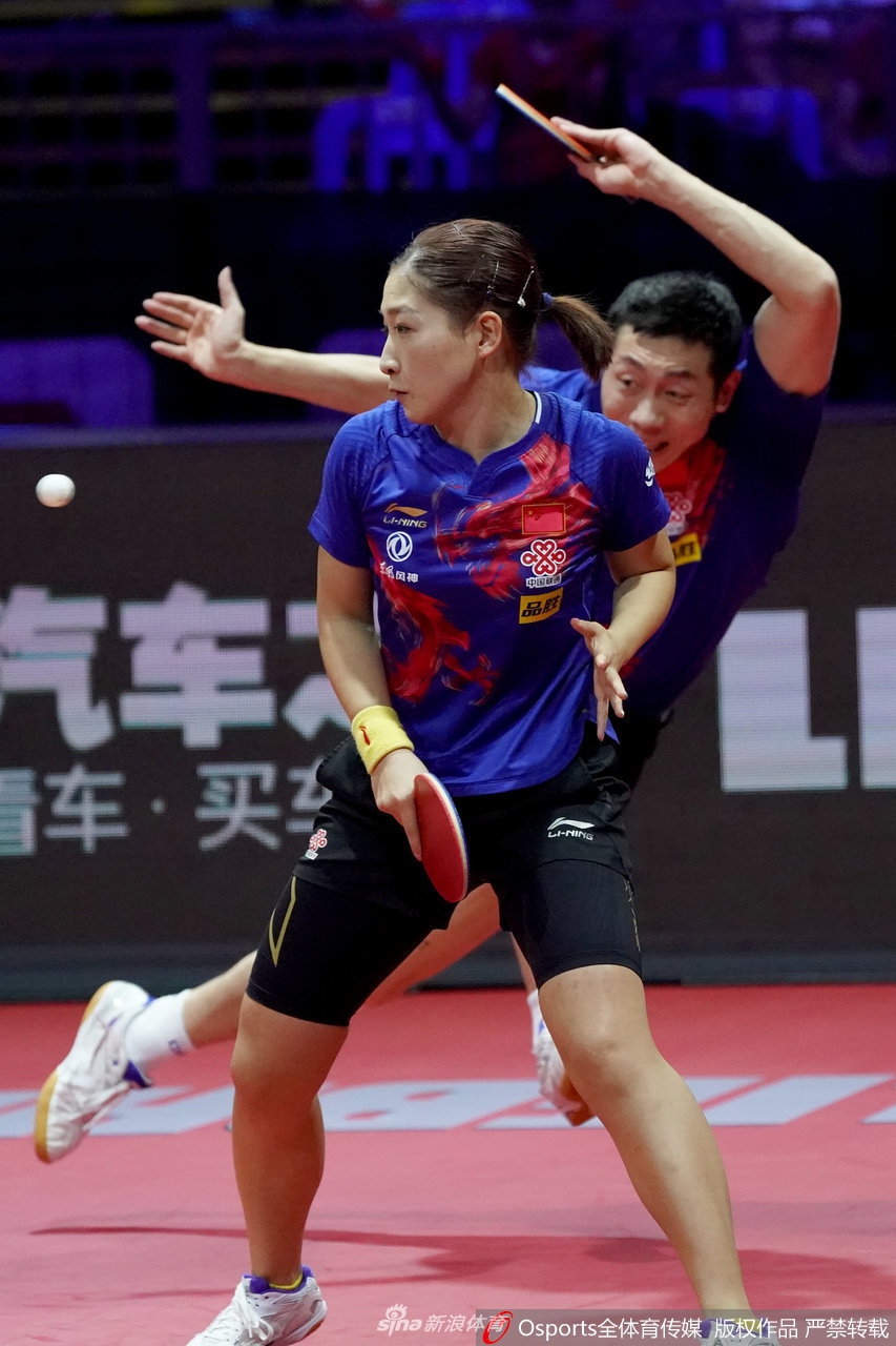许昕/刘诗雯4-0樊振东/丁宁