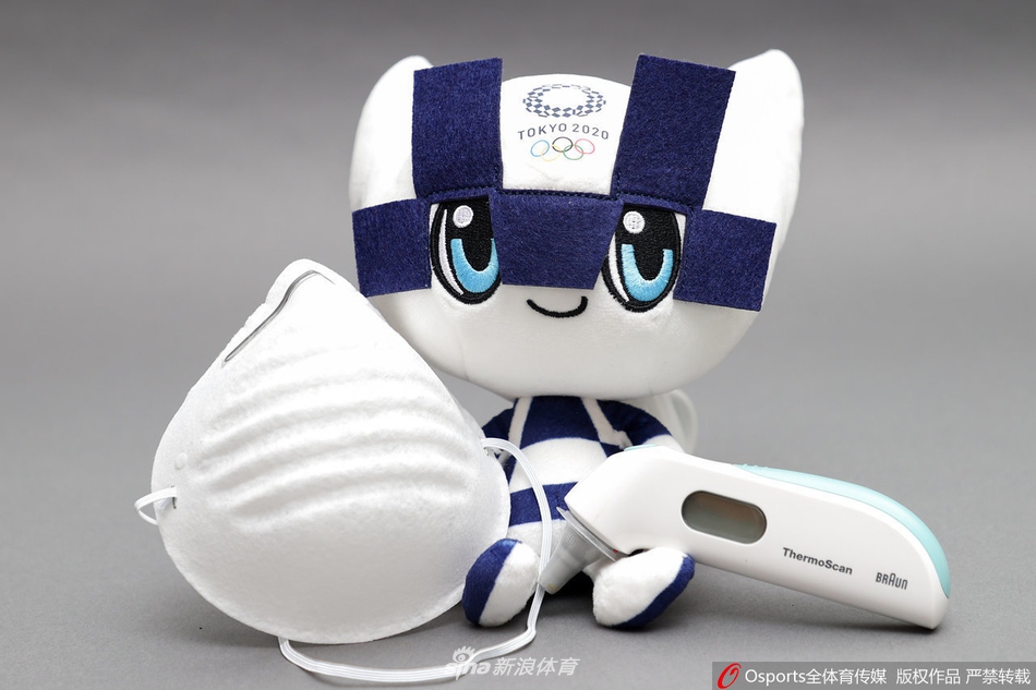 东京奥运残奥吉祥物拍摄抗疫写真