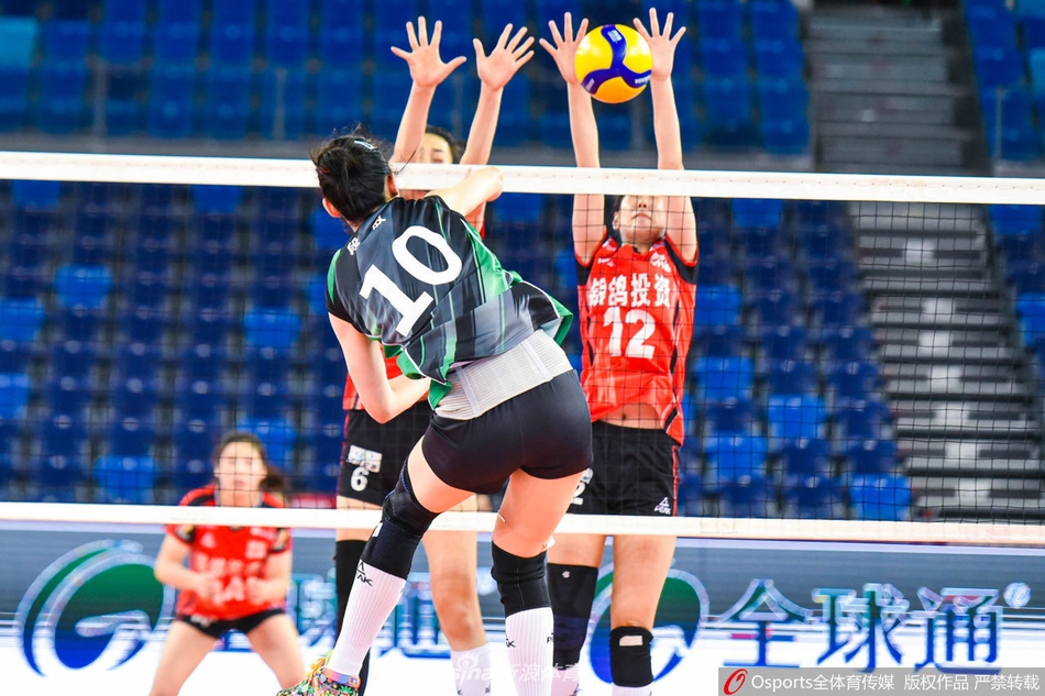 排超第二阶段辽宁女排3-0河南