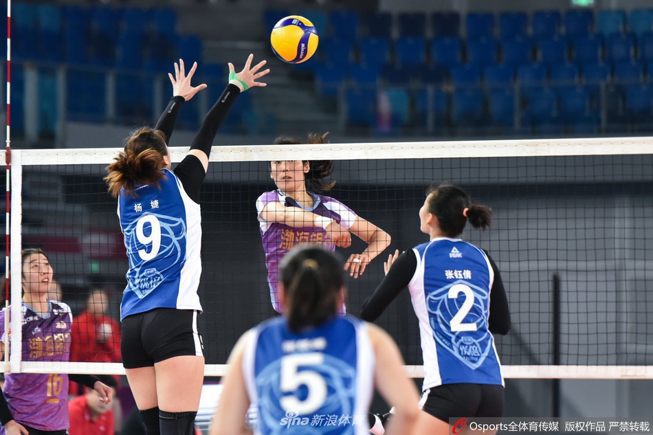 女排联赛六进四天津3-0上海