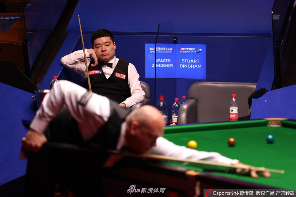 世锦赛首轮丁俊晖9-10负宾汉姆