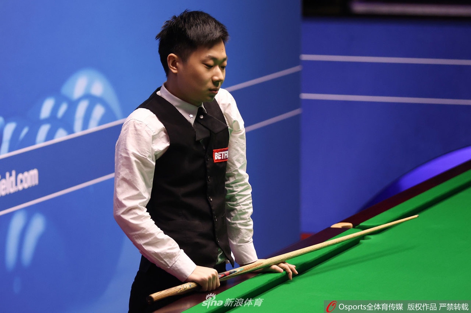 世锦赛首轮吕昊天2-10艾伦