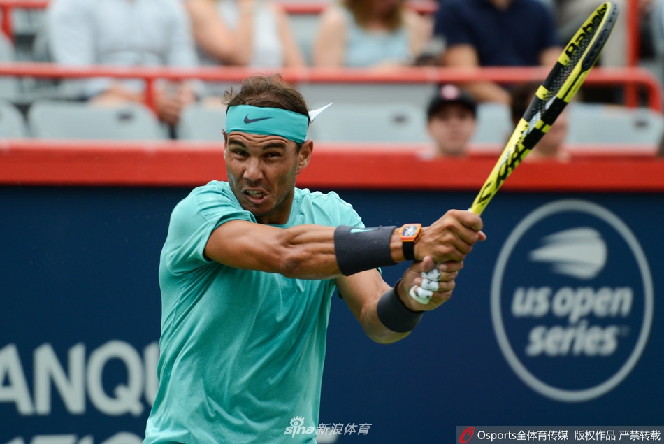 罗杰斯杯纳达尔2-0埃文斯