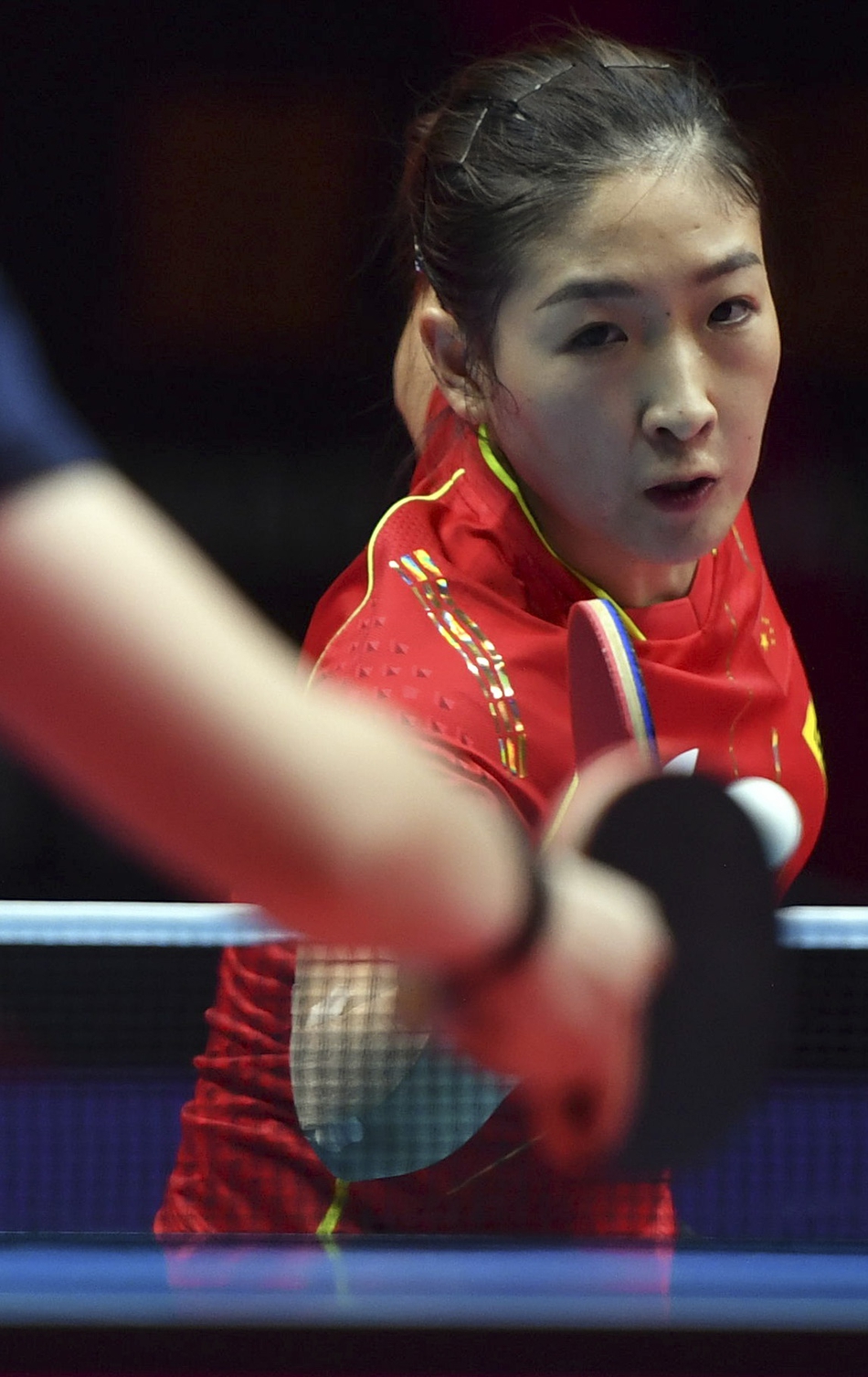奥运模拟赛朱雨玲4-0刘诗雯