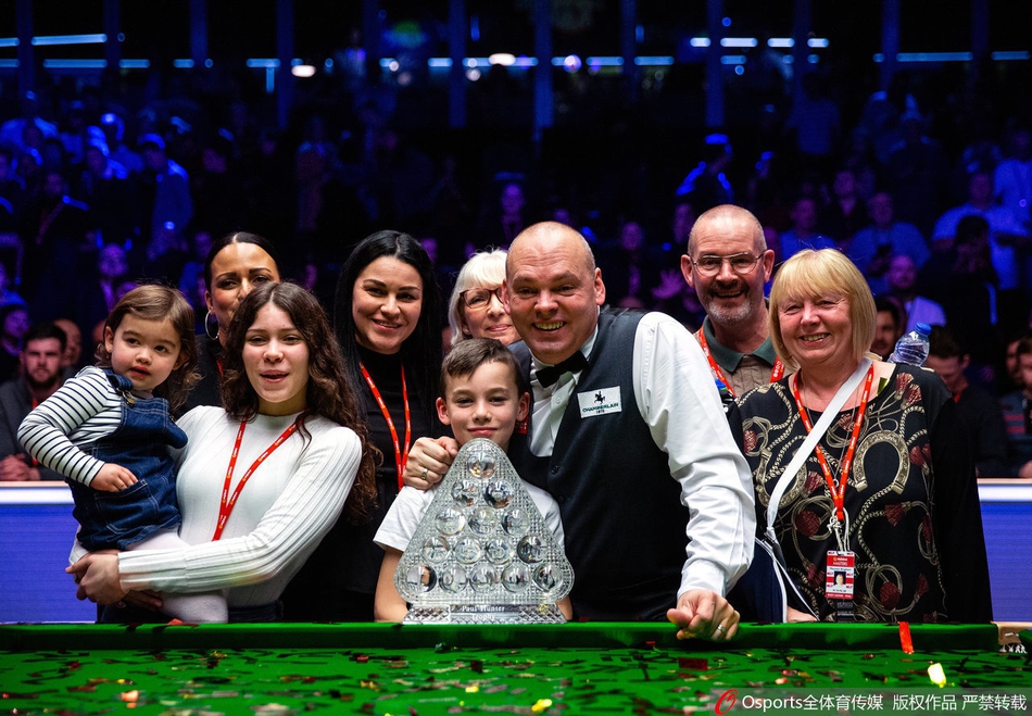 大师赛宾汉姆10-8卡特首次夺冠