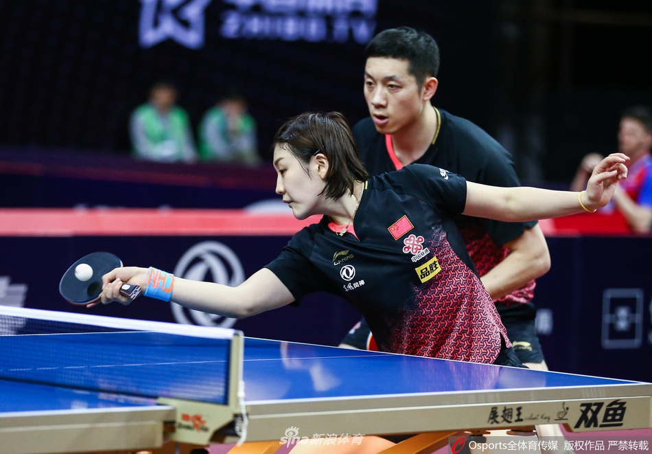 中乒赛许昕/陈梦晋级8强