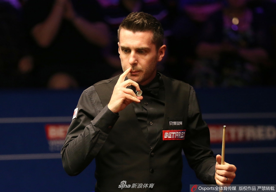 世锦赛首轮塞尔比10-7赵心童