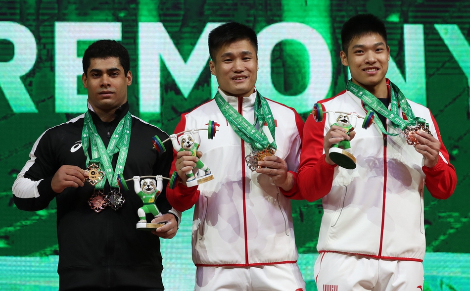 81公斤级颁奖仪式