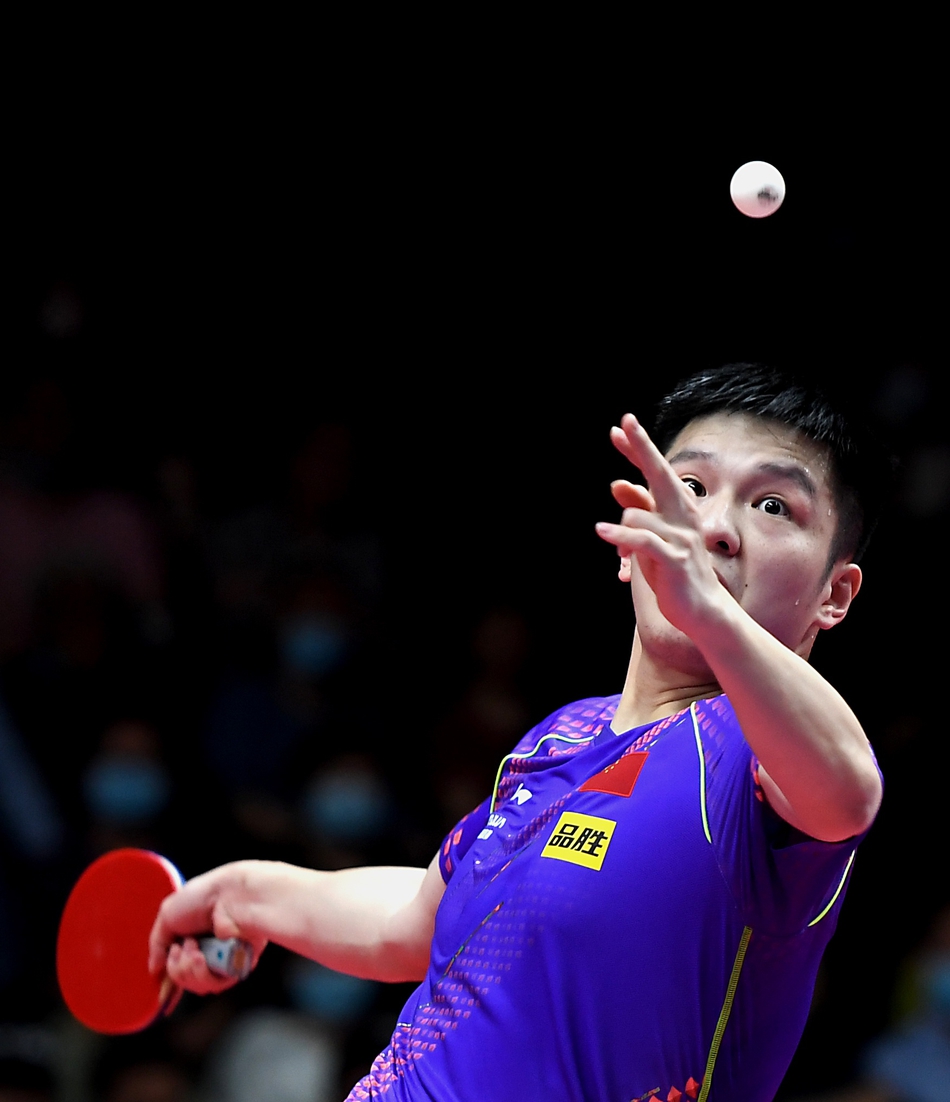 奥运模拟赛周启豪4-2樊振东夺冠