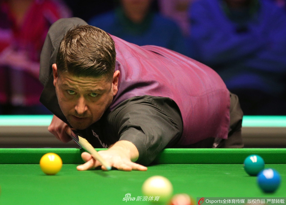 英锦赛第四轮塞尔比5-6史蒂文斯