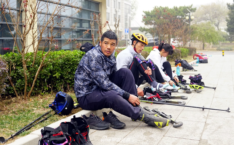 极限跑神陈盆滨跨界越野滑雪