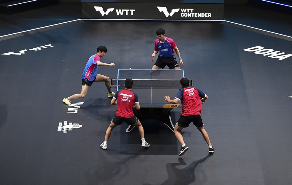 多哈WTT挑战赛：赵大成/李尚洙夺冠