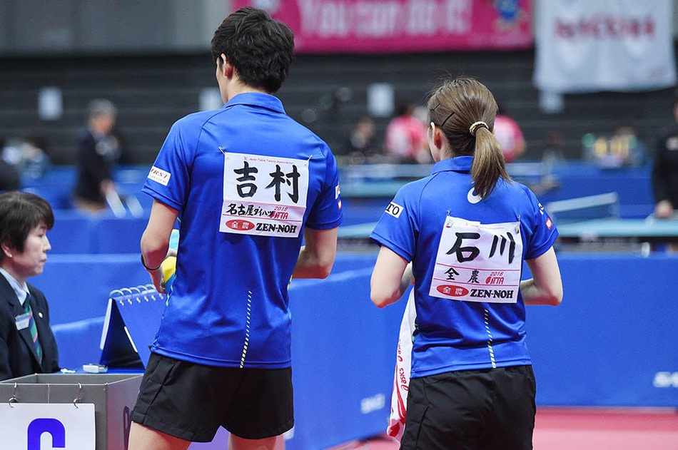 全日锦混双石川佳纯组合出局