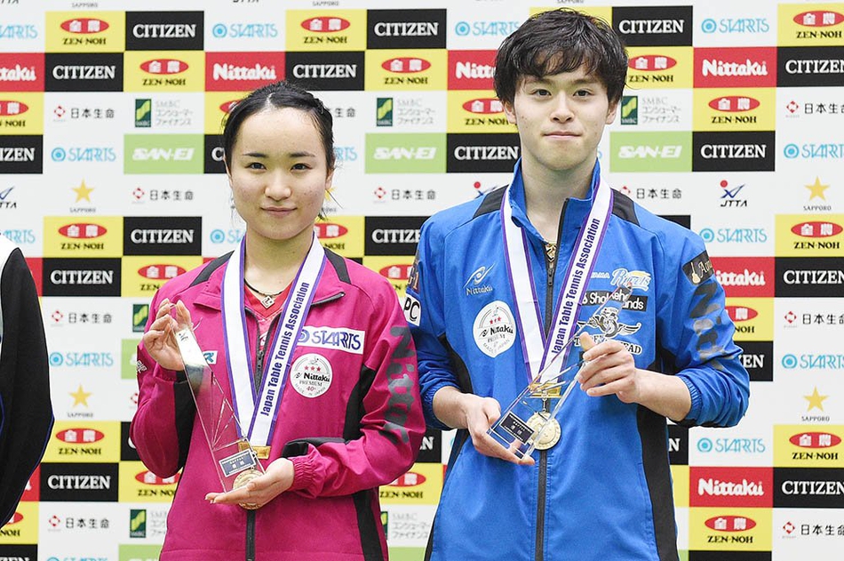 全日本赛伊藤美诚混双夺冠