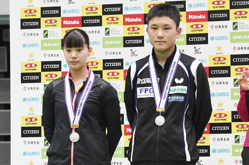 全日本赛伊藤美诚混双夺冠