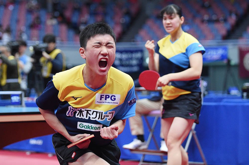 全日本赛伊藤美诚混双夺冠