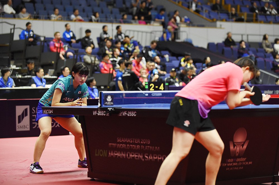 日乒赛朱雨玲1-4长崎美柚