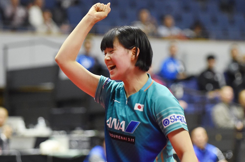 日乒赛朱雨玲1-4长崎美柚